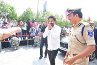 NTR at Cyberabad Traffic Police Annual Conference